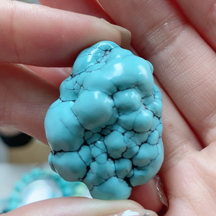 绿松石珠宝奇石未镶嵌