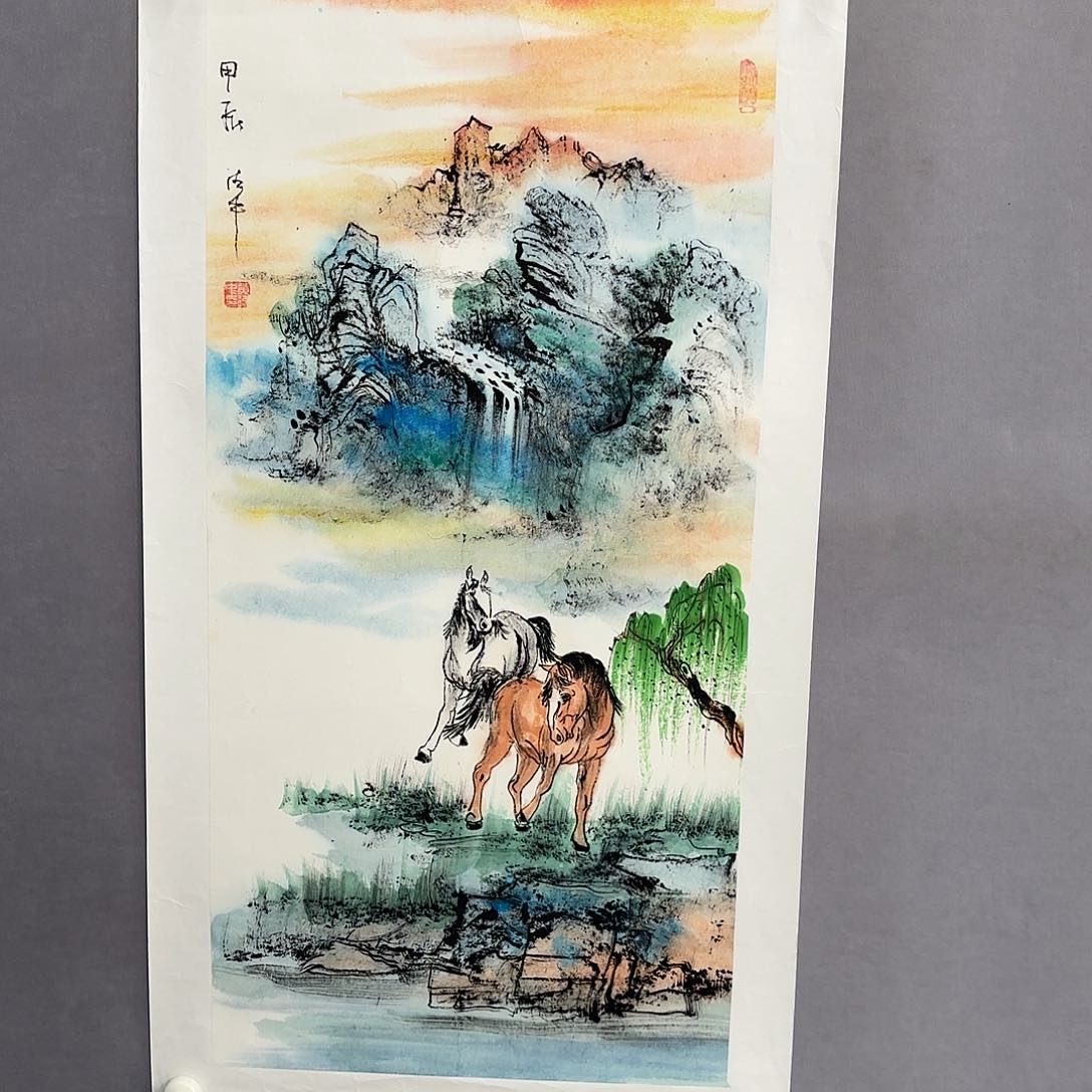 国画亲笔手绘原创