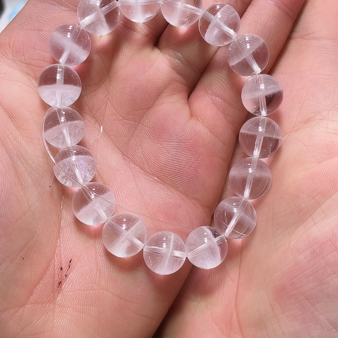 水晶手链未镶嵌白幽灵11.6