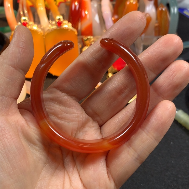 玛瑙/玉髓未镶嵌手镯