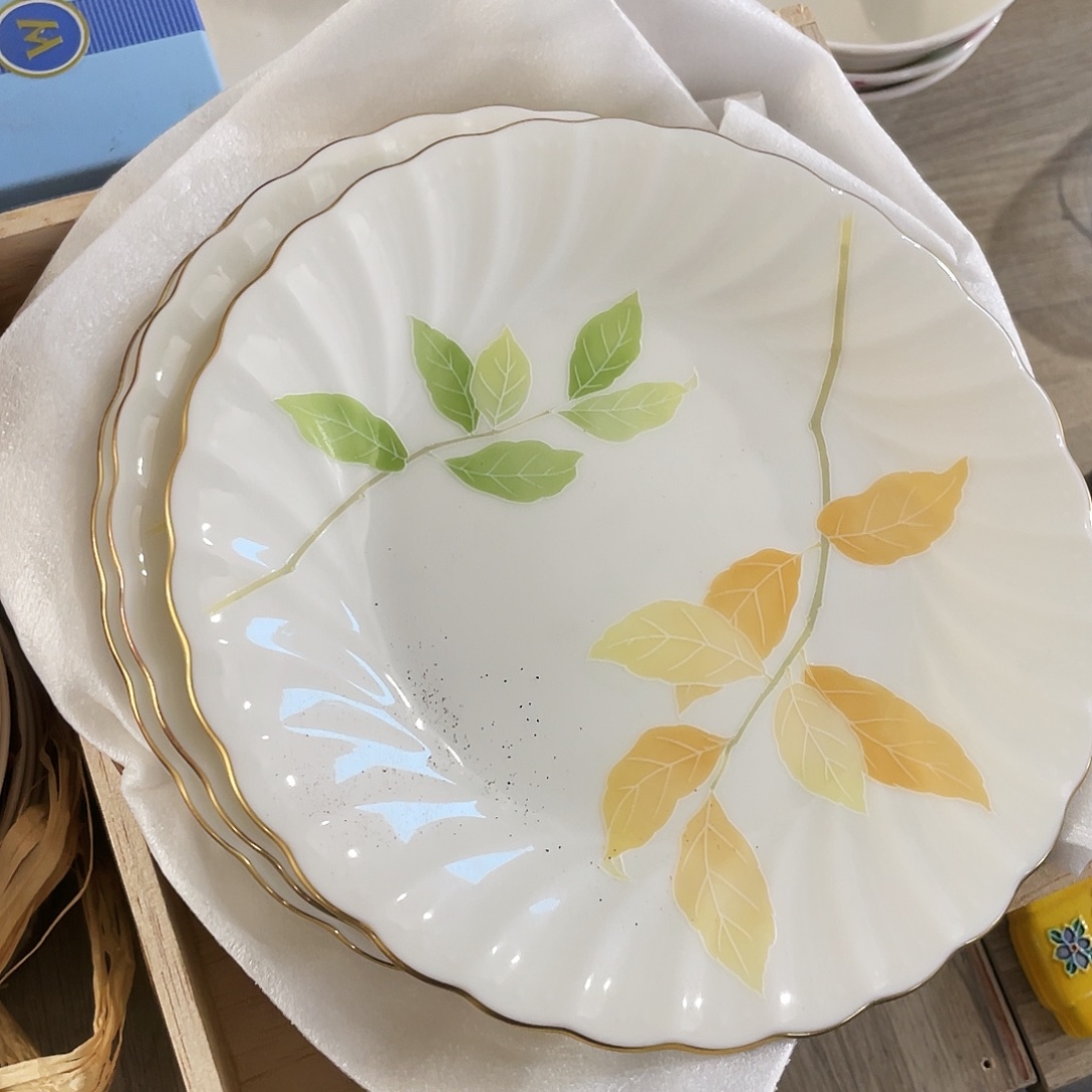 琉璃手工艺品一共五个