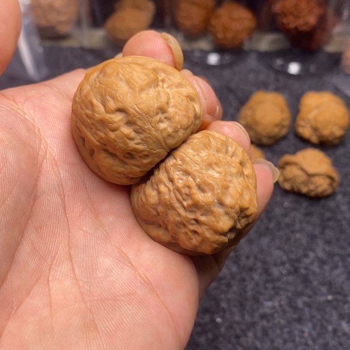 文玩核桃吊坠35古蟾