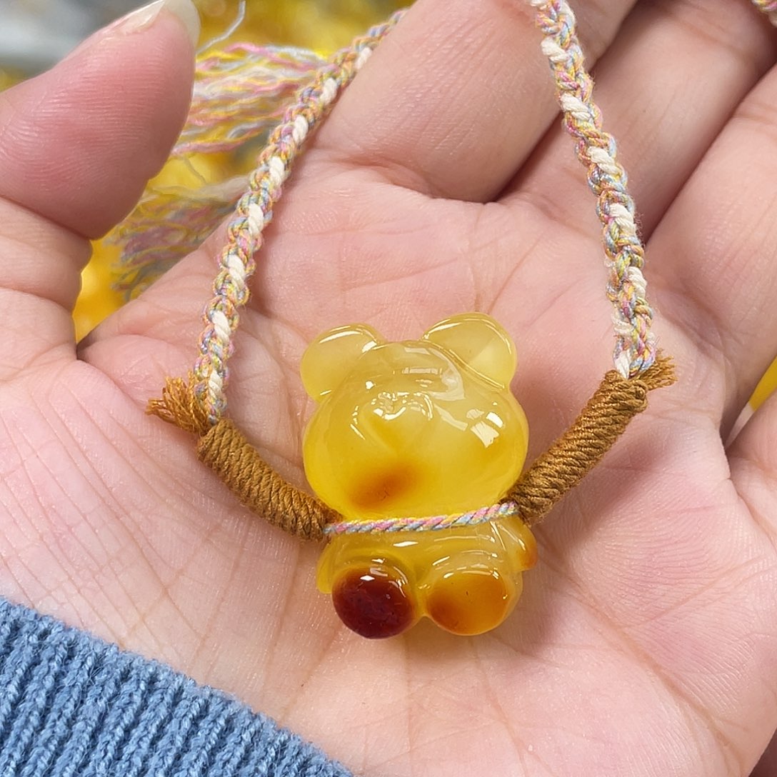 琥珀未镶嵌珠宝奇石h15