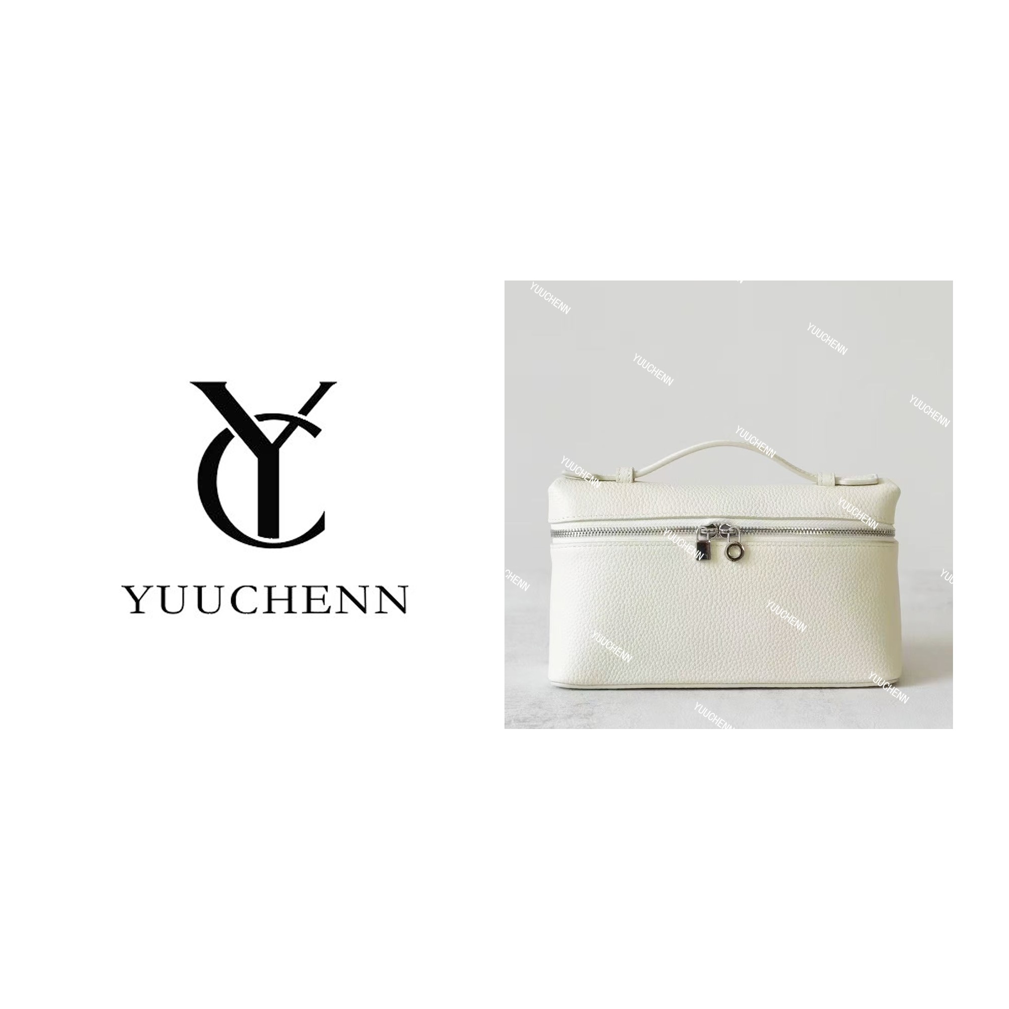 YUUCHENN/19cm「饭盒包」原创设计高定真皮包HH7247