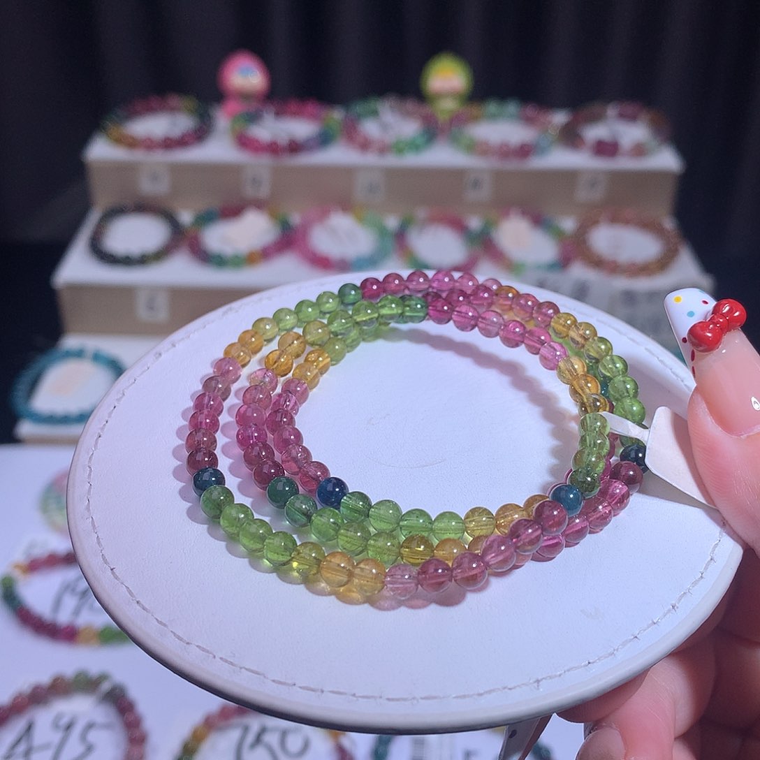 碧玺手链未镶嵌碧玺