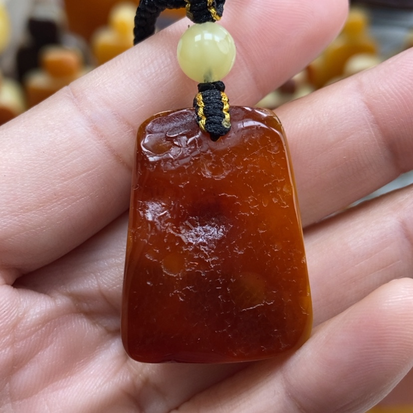 【闪购商品】琥珀颈饰未镶嵌