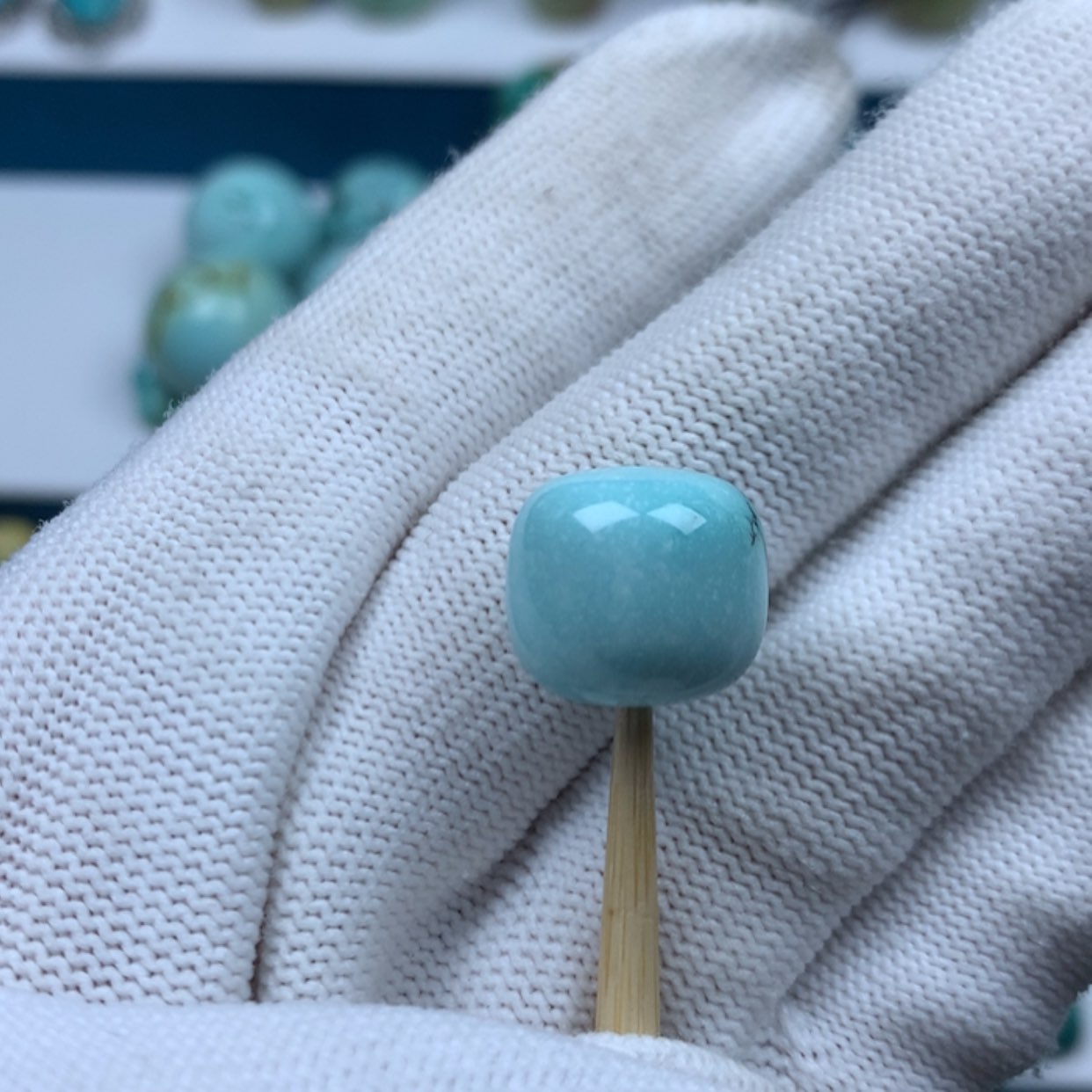 【闪购商品】绿松石珠宝奇石未镶嵌玩*