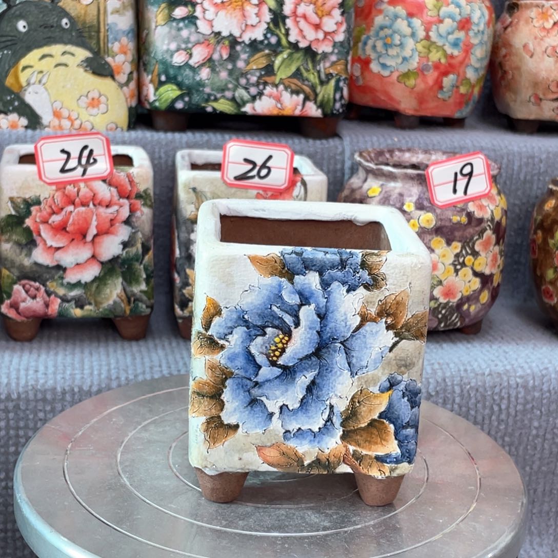 特价微瑕 扶泥 口6.5 高10