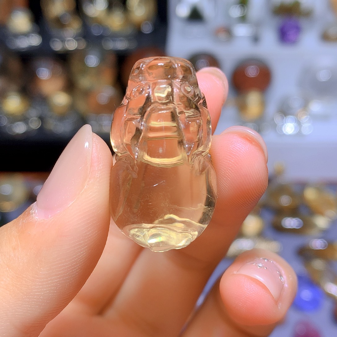 水晶吊坠未镶嵌高****忧定制款