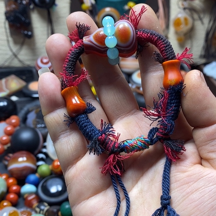 玛瑙/玉髓未镶嵌手链