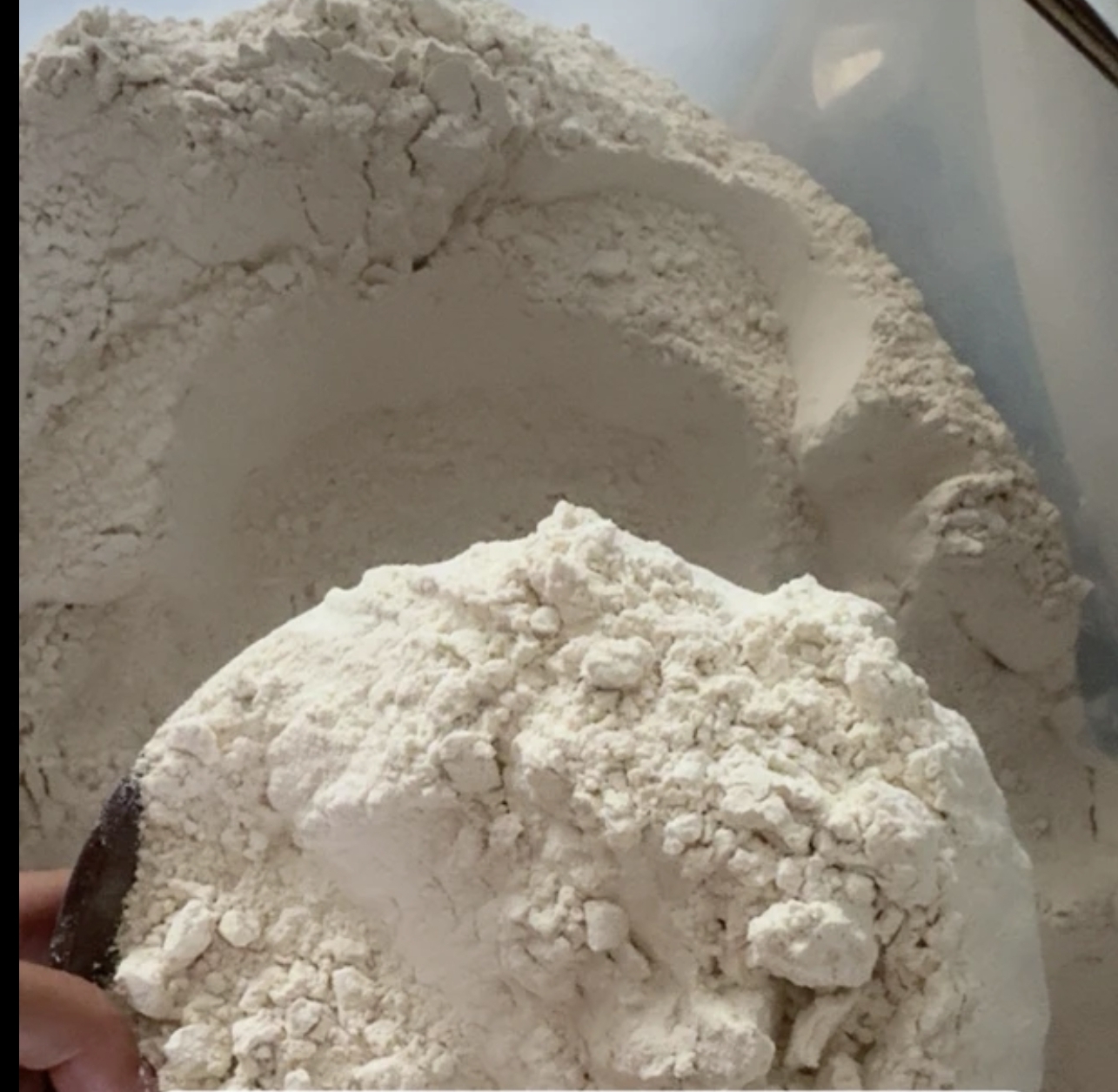 镇雄本地炸粑粑灰面