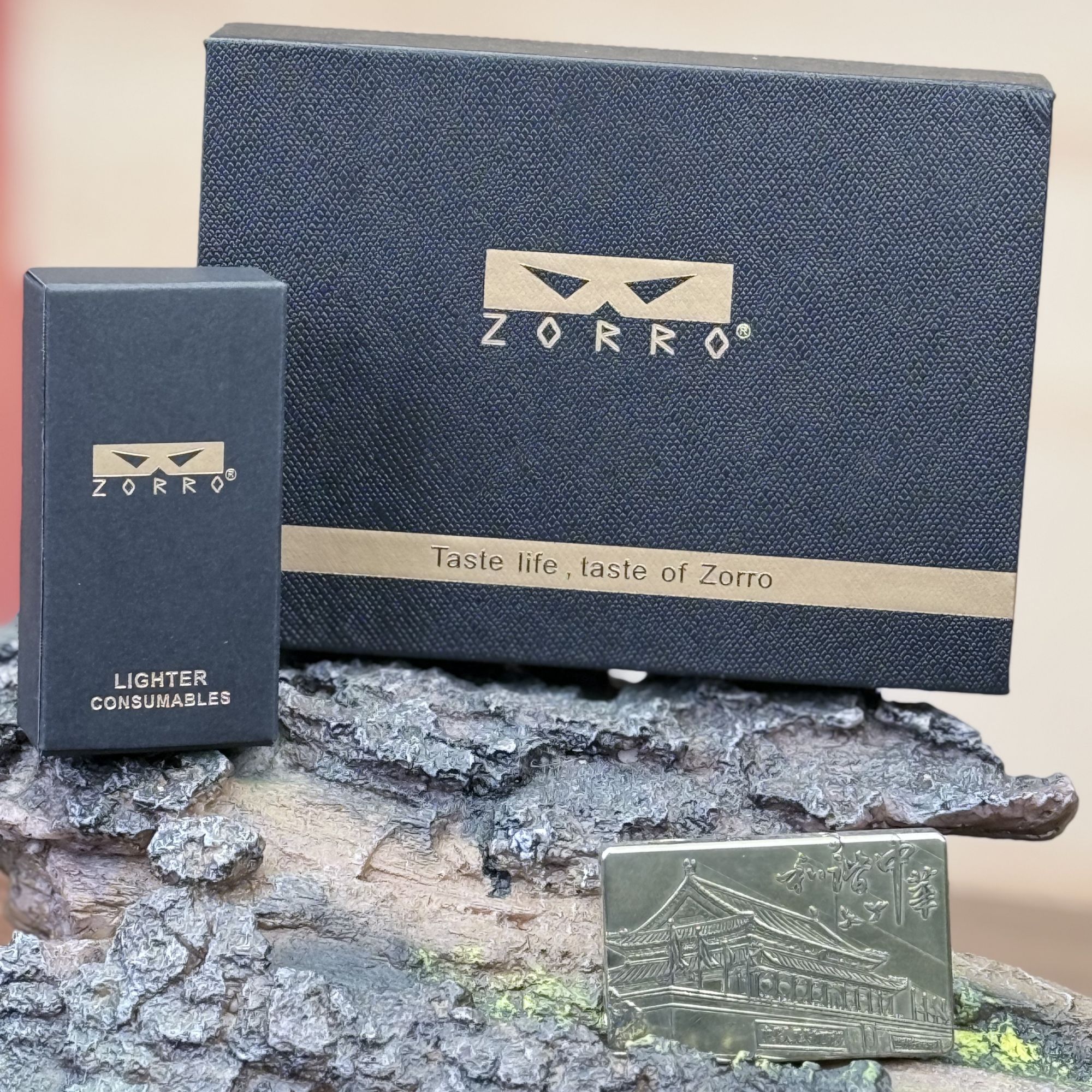 【火机国际总仓】ZORRO和谐中华万里长城浮雕ZL8煤油打火机