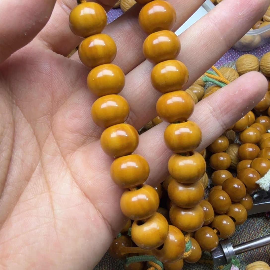 手串/手链核桃猴头贝果13加聚宝盆料