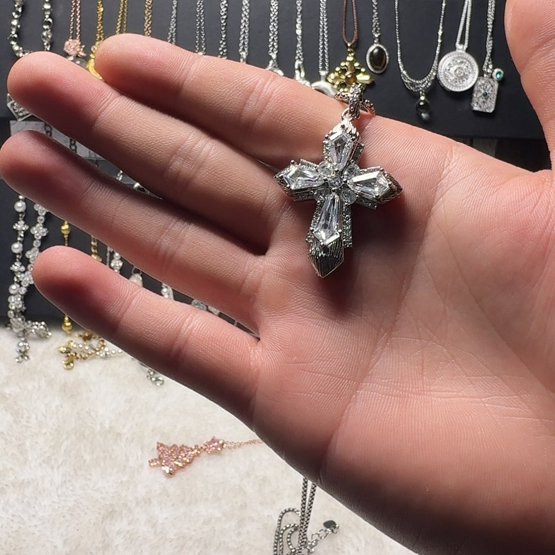 【***】925银皮质克家项链