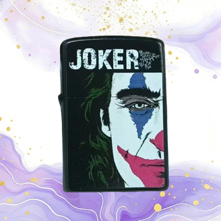 小丑防风打火机男士送男友达人无油XC