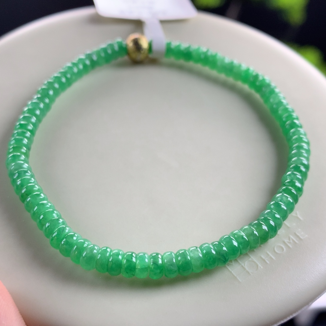 翡翠未镶嵌手链卡4