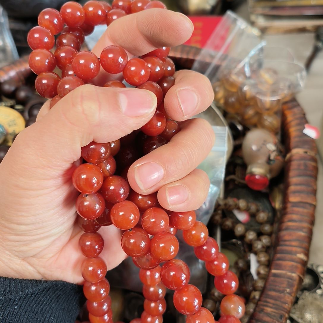 雨***私黄铜手把件手把件手把件