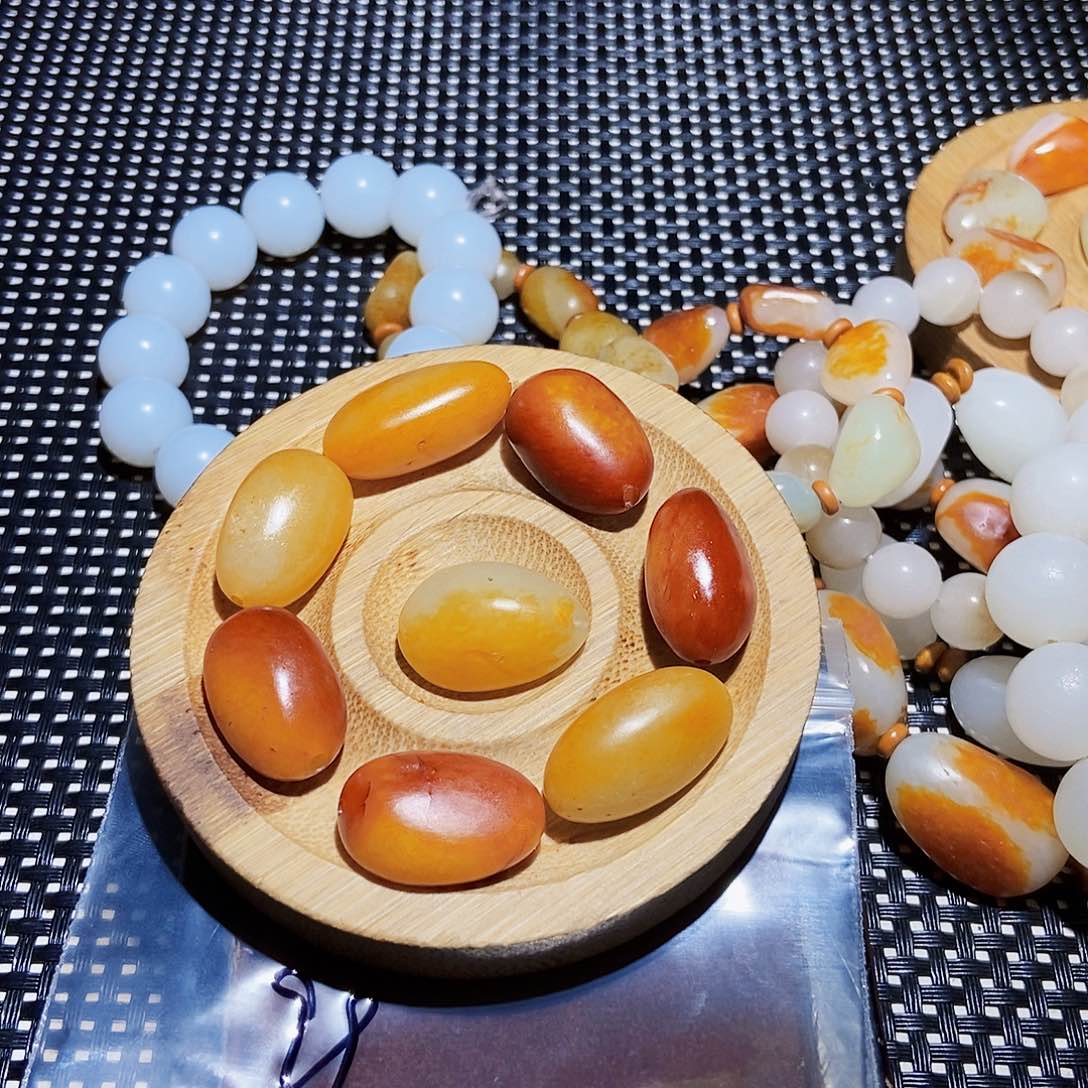 未镶嵌手链和田玉烫*