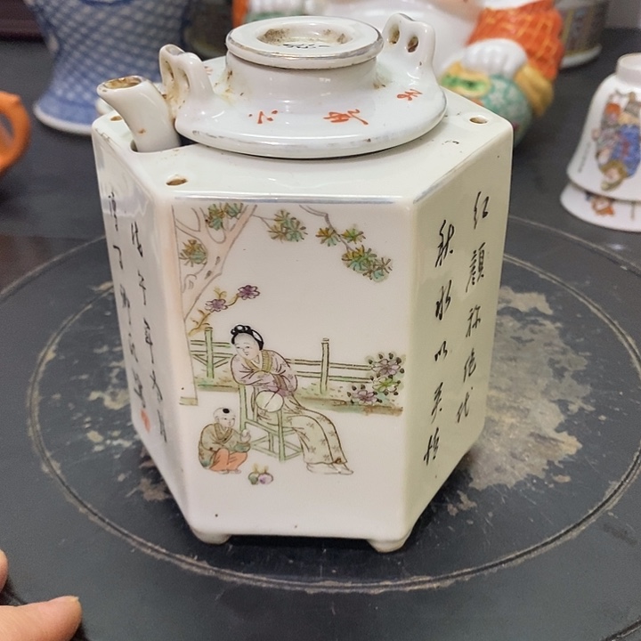 賒***人摆件陶陶瓷摆件瓷瓷瓷888888
