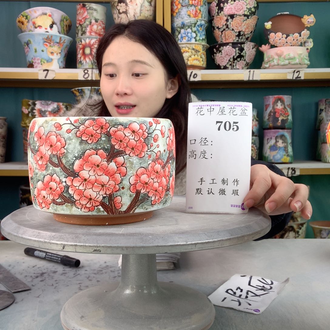 罐小*甲景德镇手工手工瑕疵705