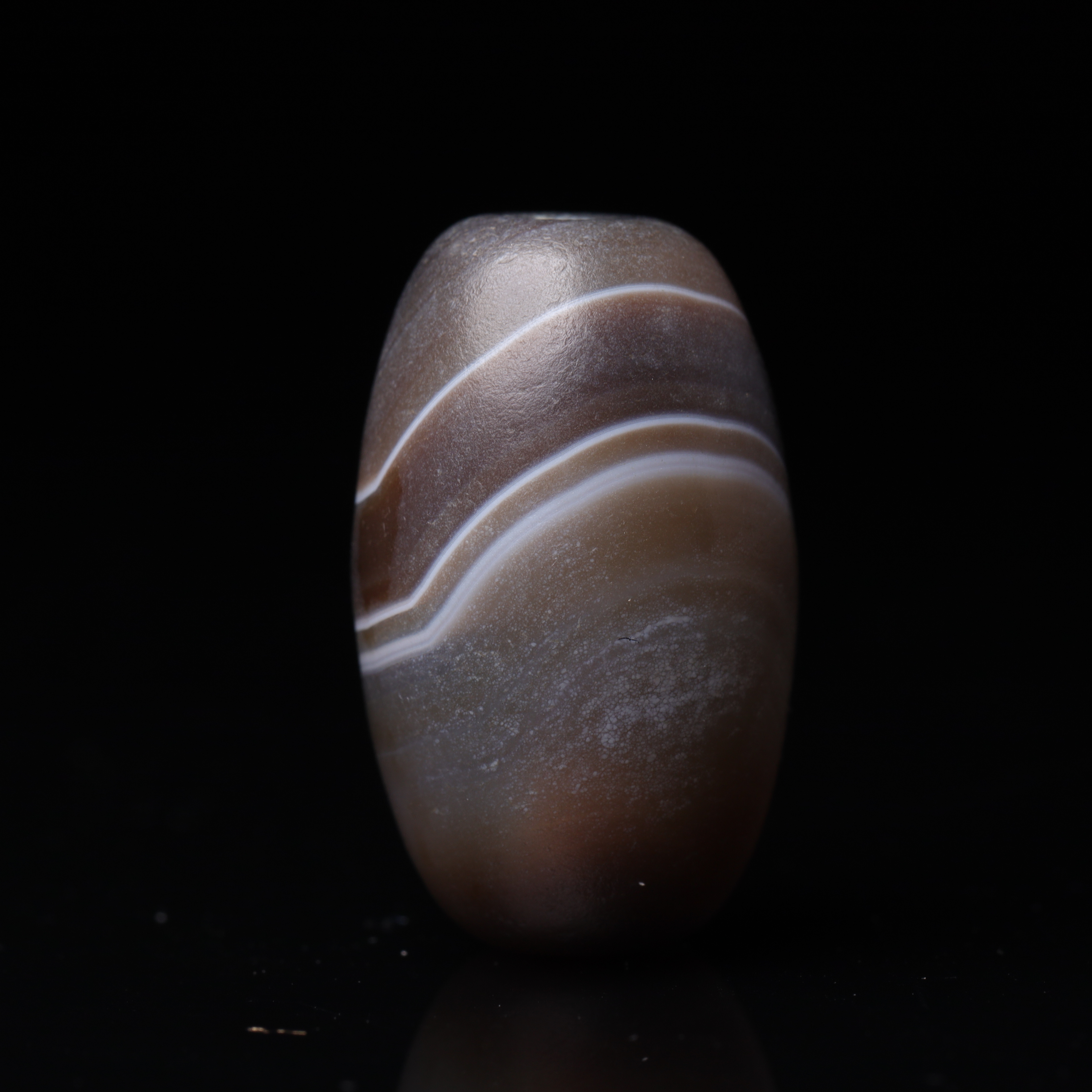 明代天然玛瑙配饰珠-NX