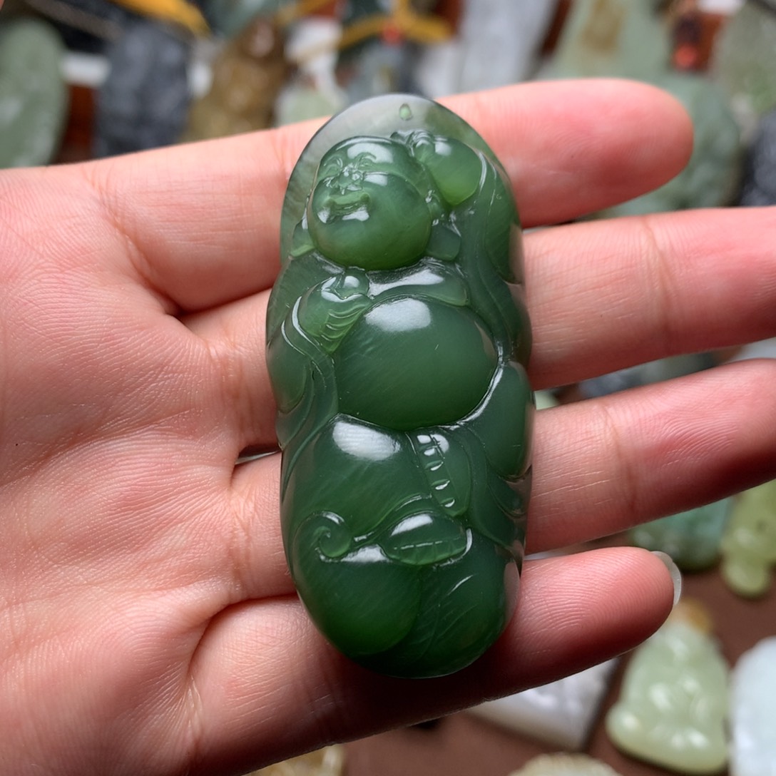 和田玉挂件未镶嵌