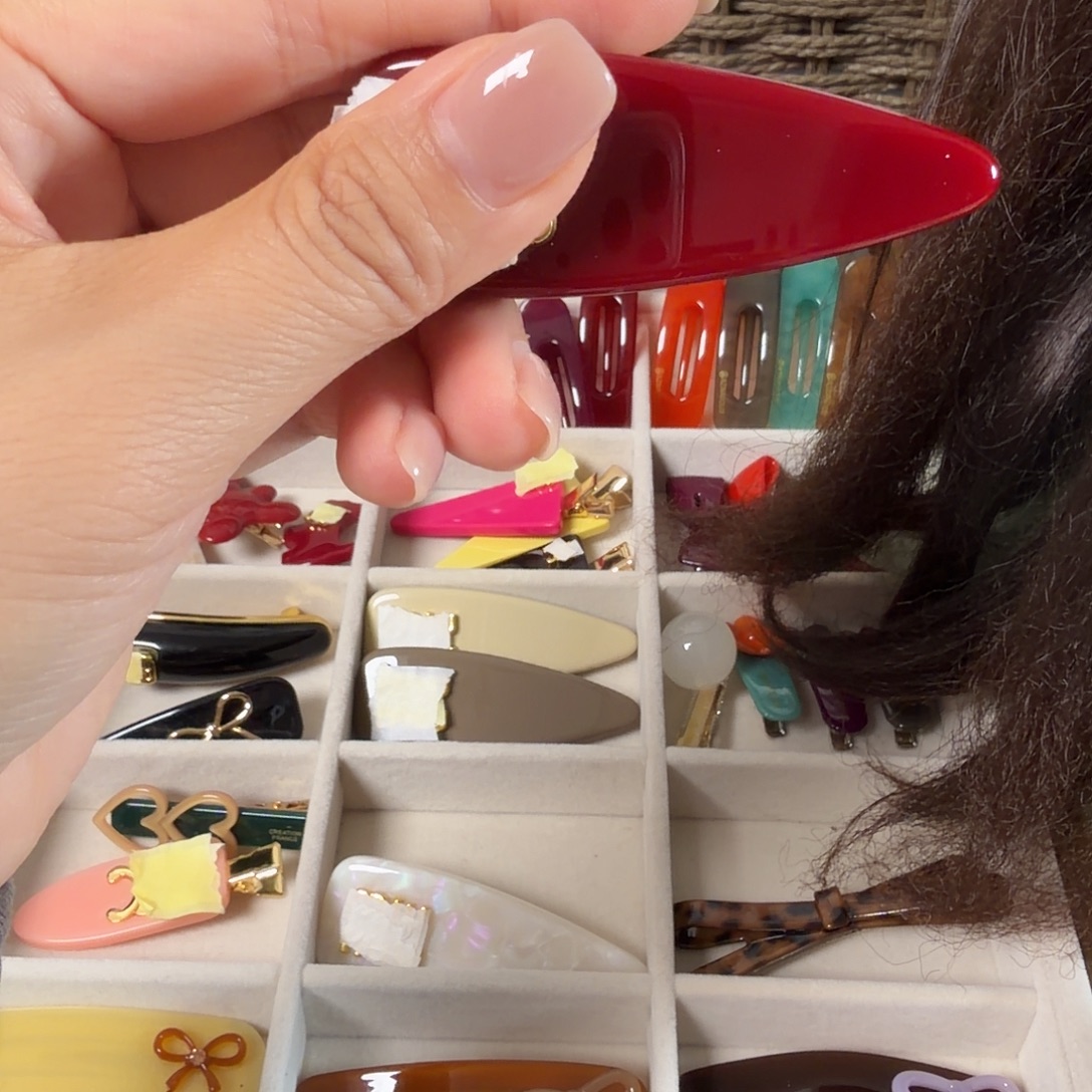 琉璃纯铜合金夹子