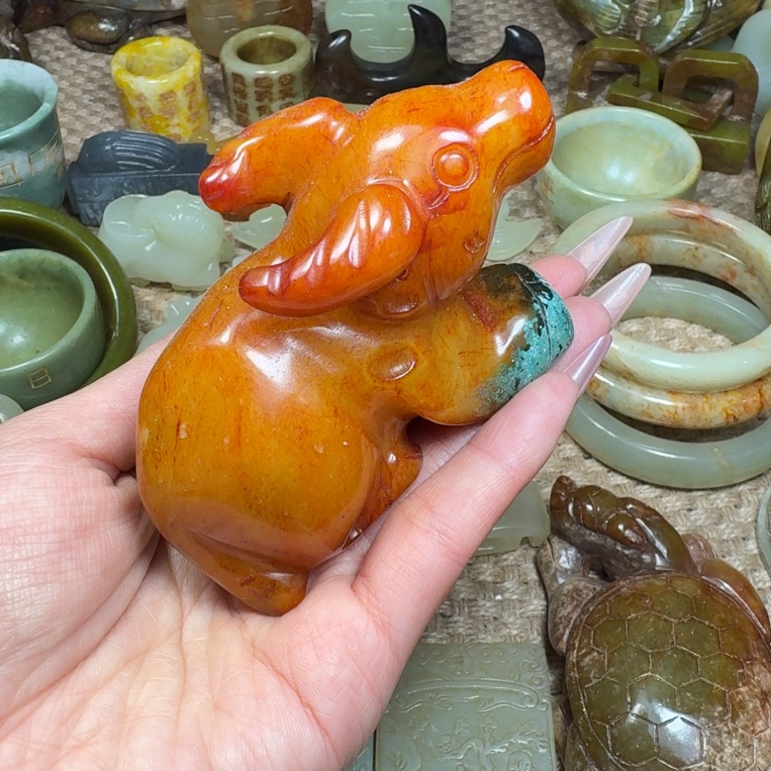 白玉菩提吊坠挂件