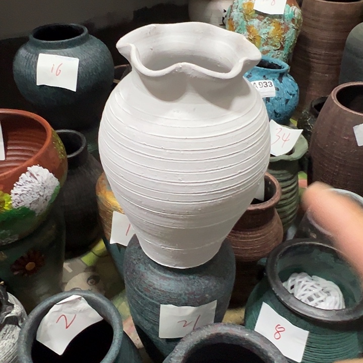 白色花边高25口12默认打孔