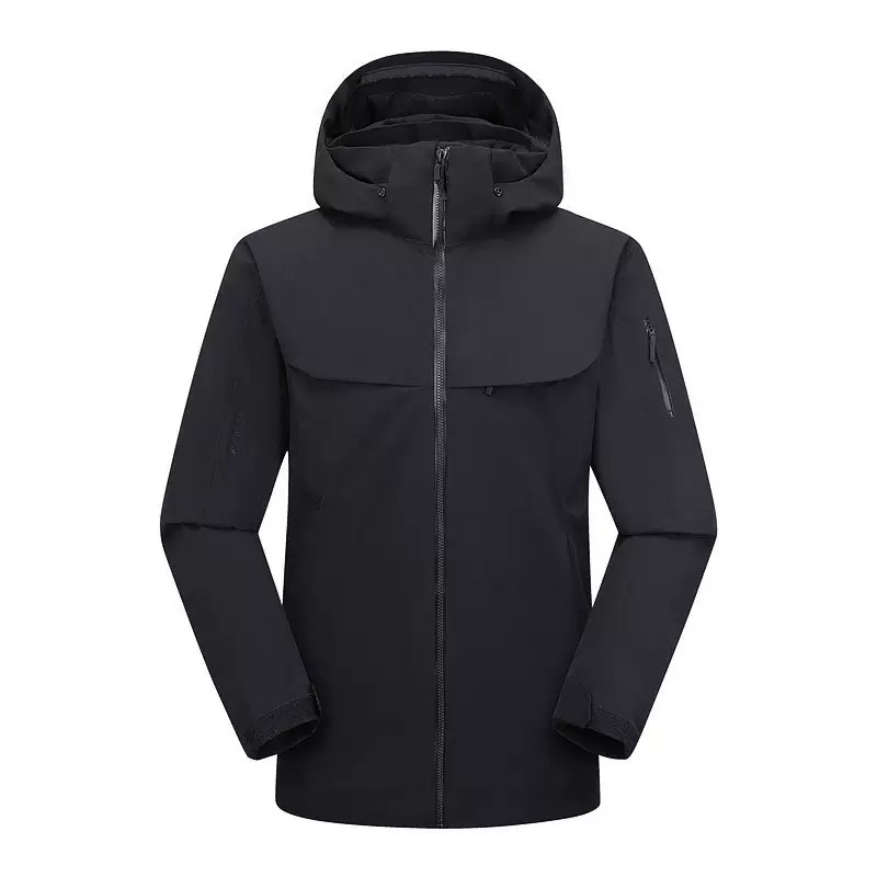 台大M防水户外男女防风保暖羽绒加棉冲锋衣加厚