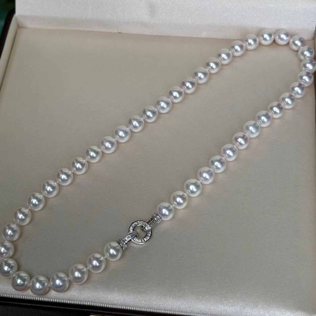 【小彤专属】【浮光界】海水akoya珍珠项链满串RY8199