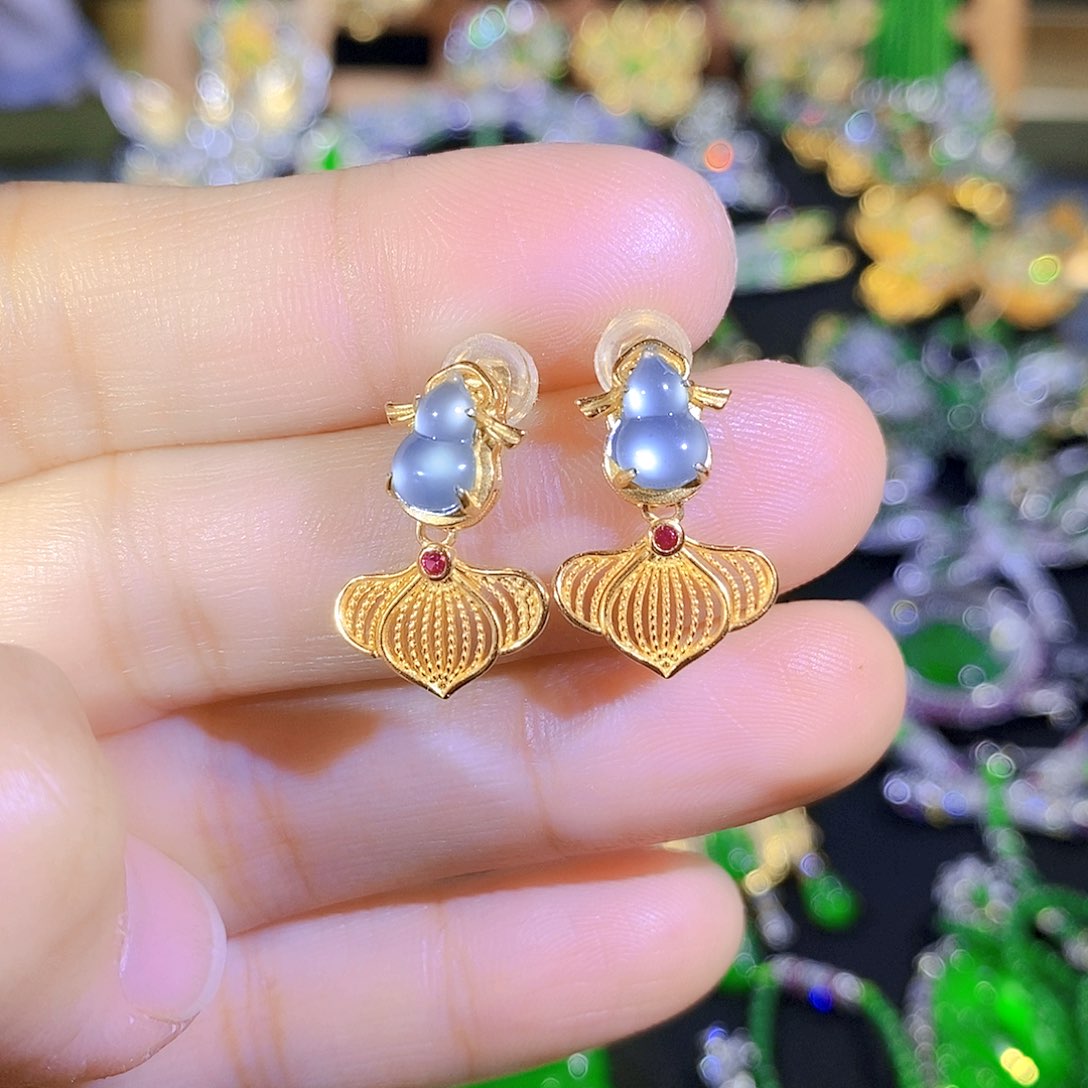 颈饰银S925镶嵌翡翠