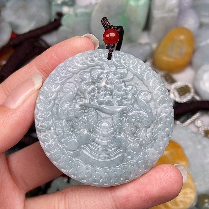 颈饰未镶嵌翡翠翡翠