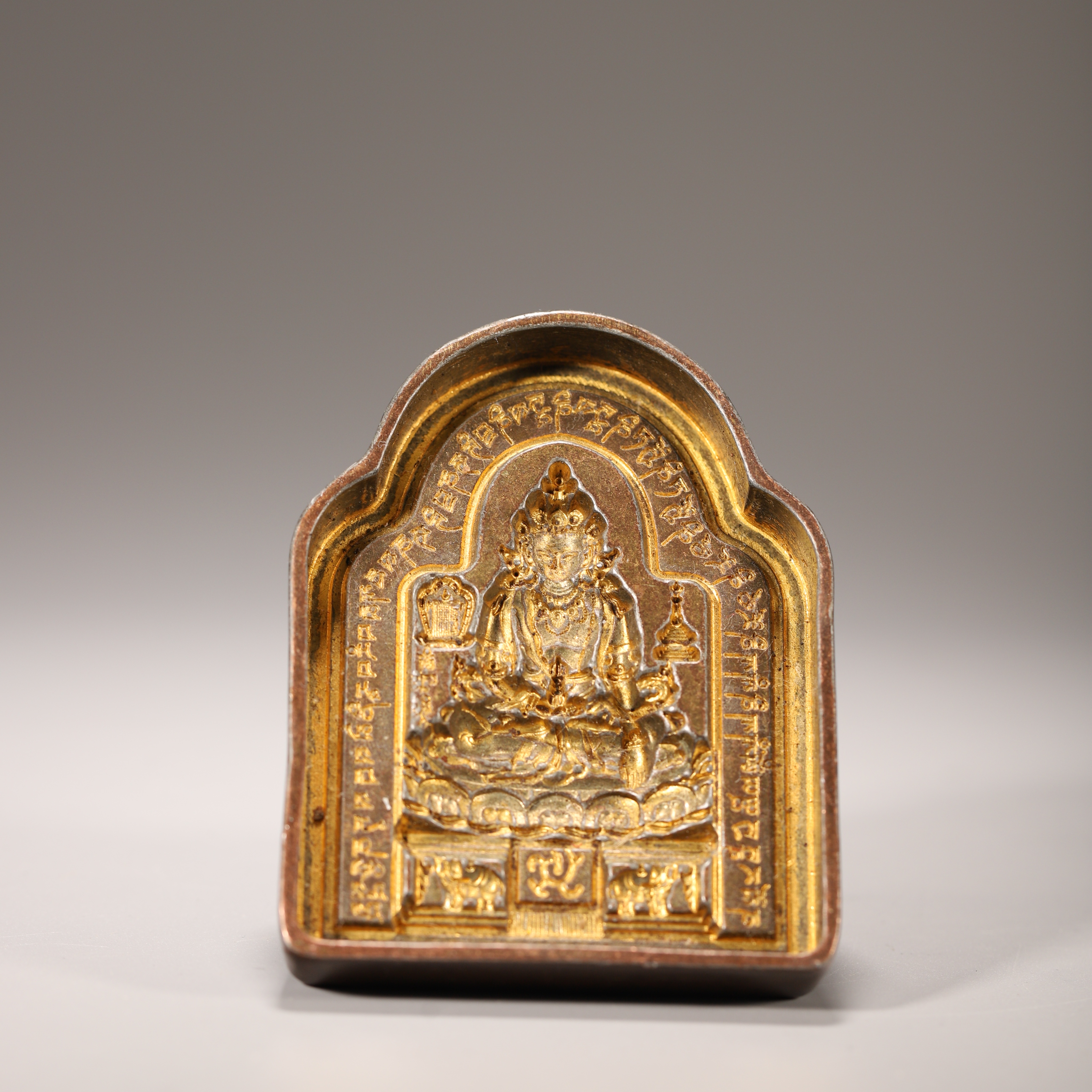 Lot21清代 铜擦擦模