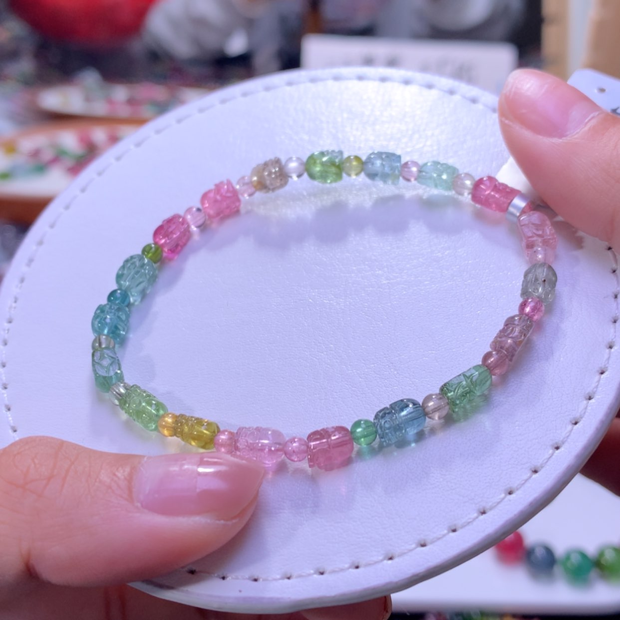 【闪购商品】未镶嵌手串碧玺净体