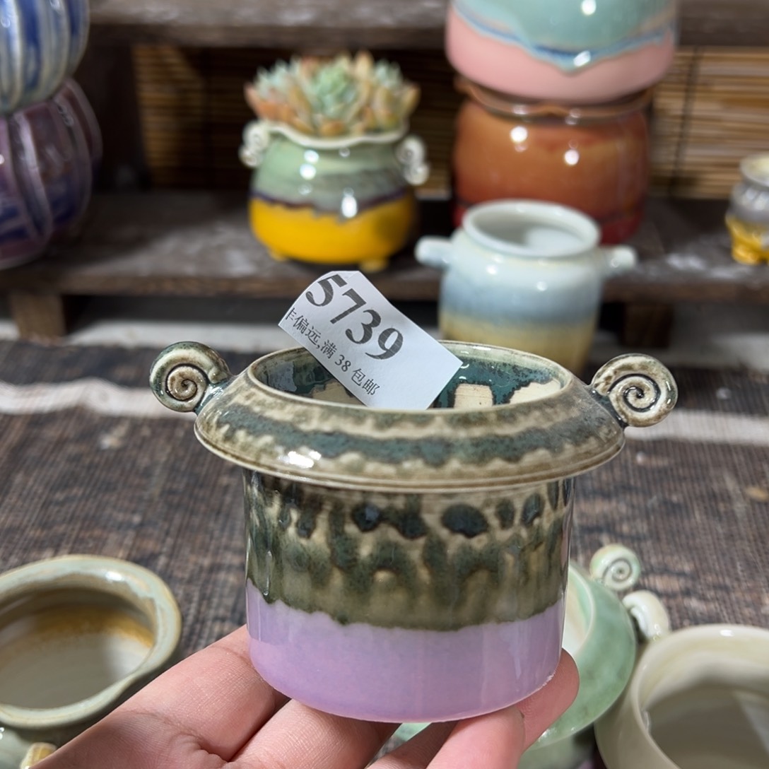 口6 景德镇手工花盆