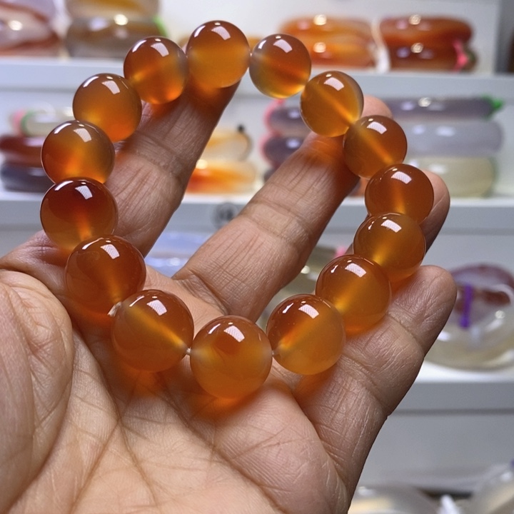 玛瑙/玉髓手链未镶嵌