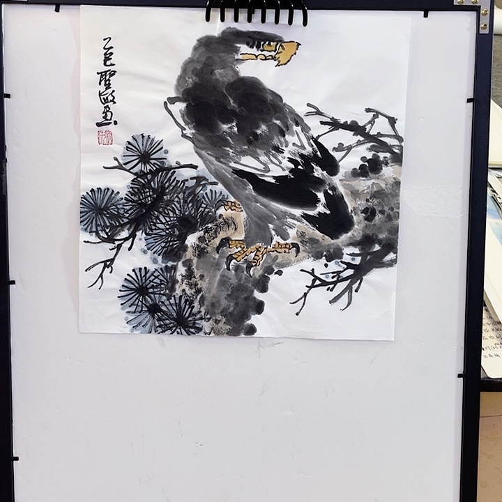 国画张圣敏先生纯手绘作品