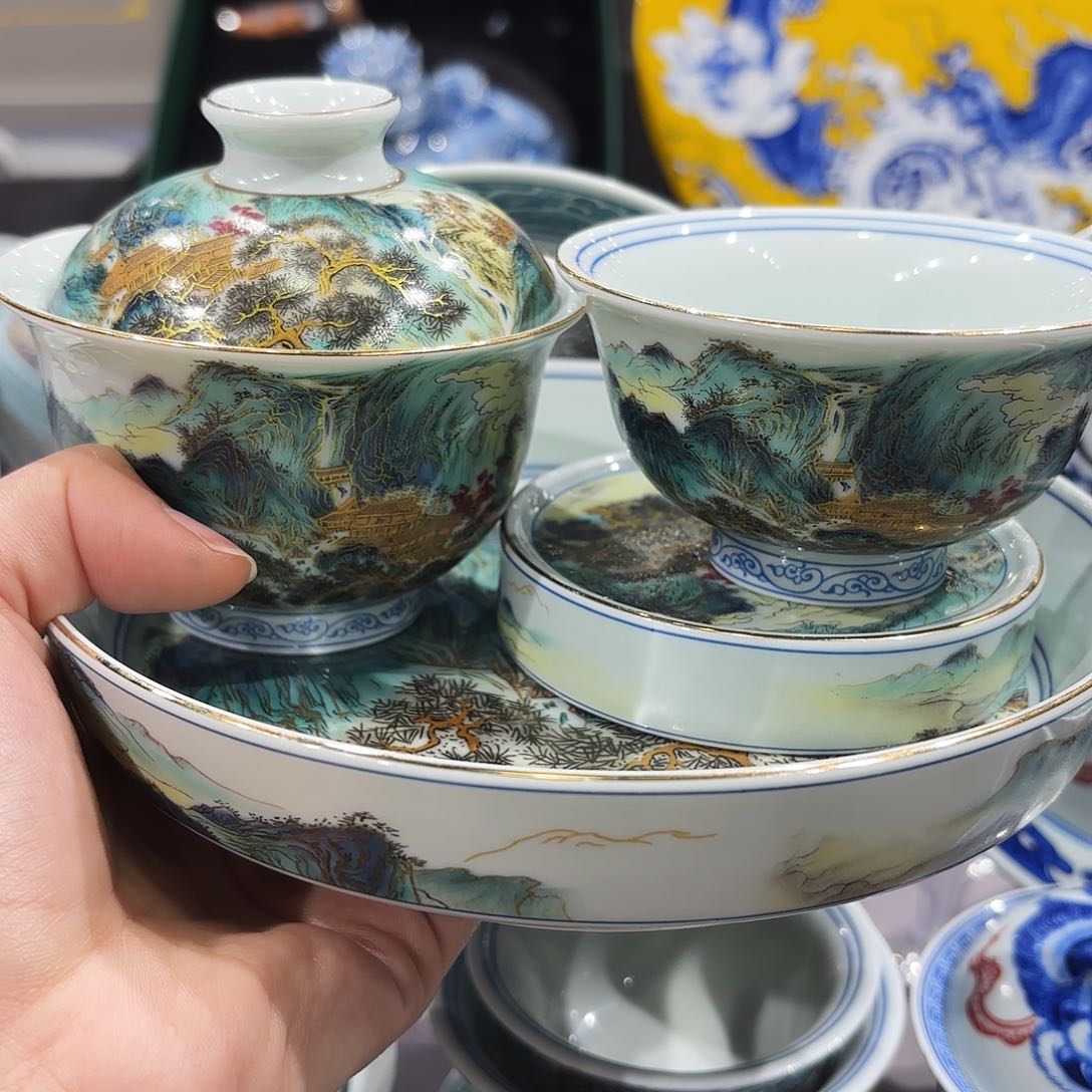 瓷片景德镇瓷器艺术