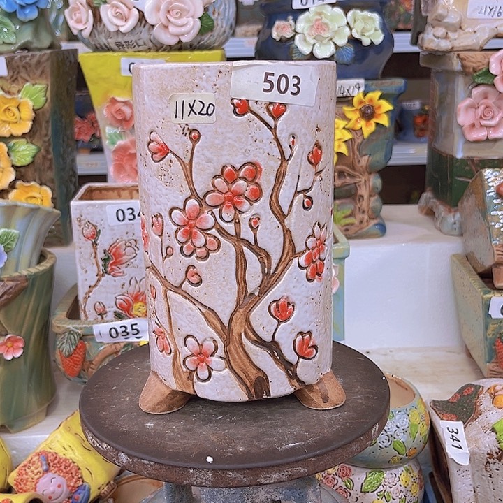 紫砂花盆粗陶材质多肉花盆