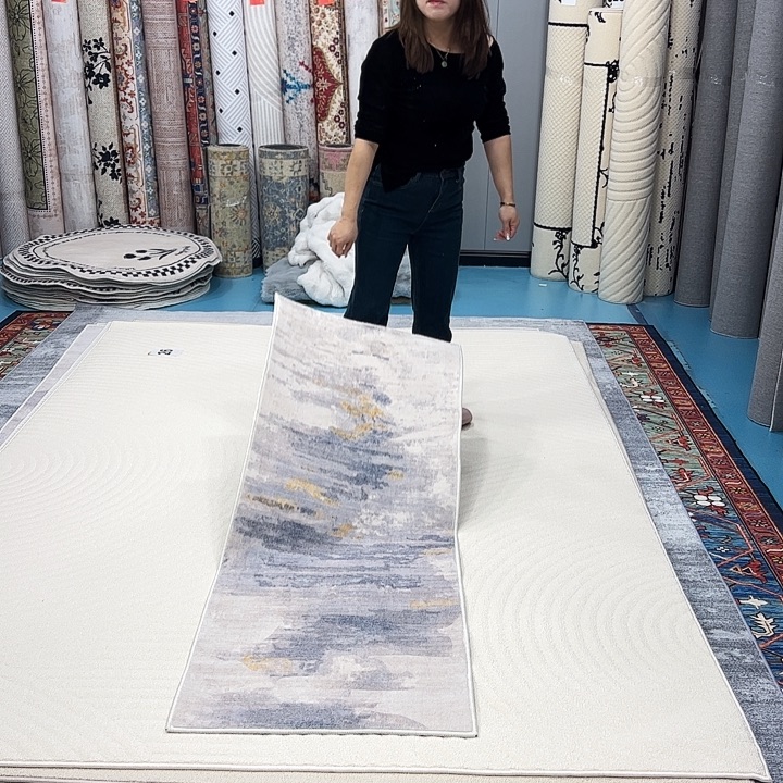 混纺60×160误差±1-3cm防滑TPR底仿羊绒微瑕特价