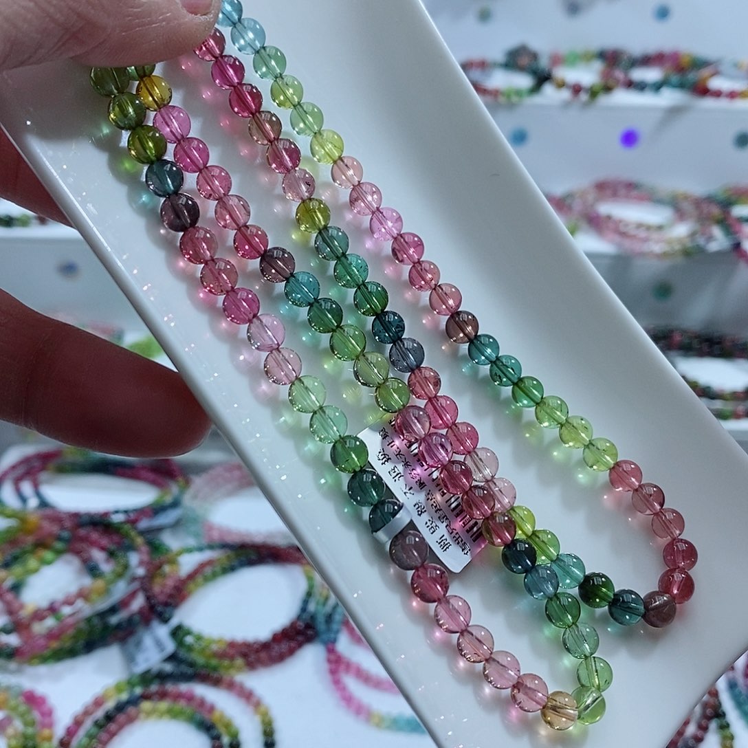 碧玺手链未镶嵌手链