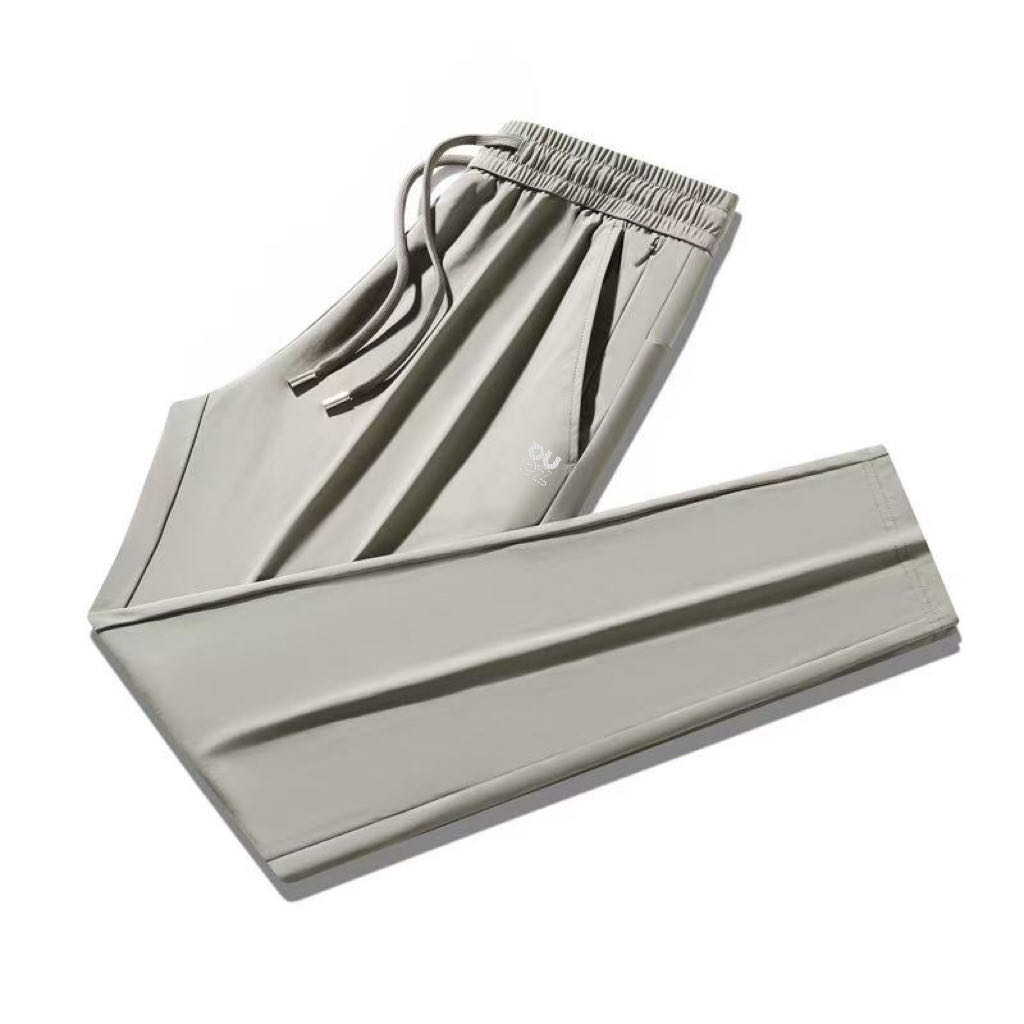 昂跑首领-男女款夏季冰丝降温经典百搭长裤-3166