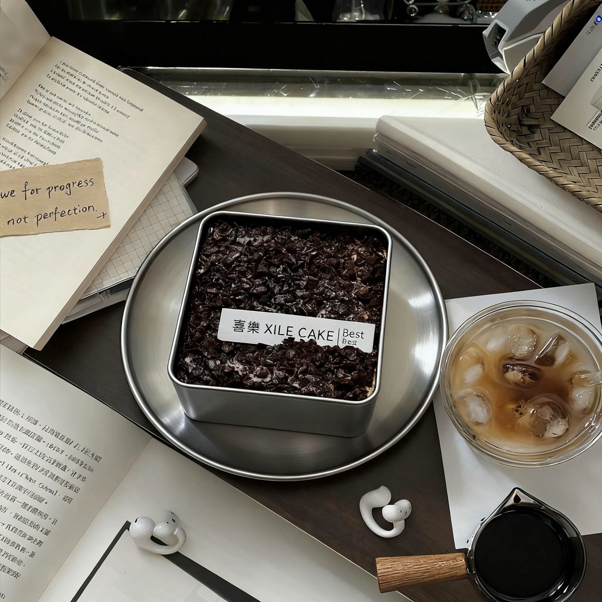 黑森林巧克力蛋糕(鐵塔動物奶油)