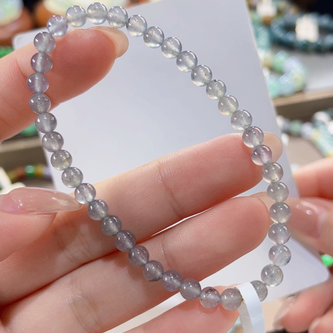 未镶嵌手链翡翠超值黑冰