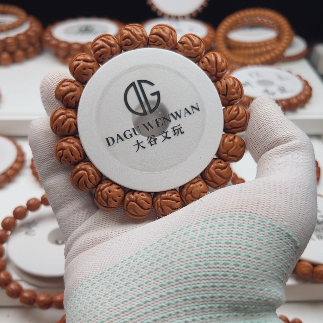 不***饭吊坠桃核桃核手串