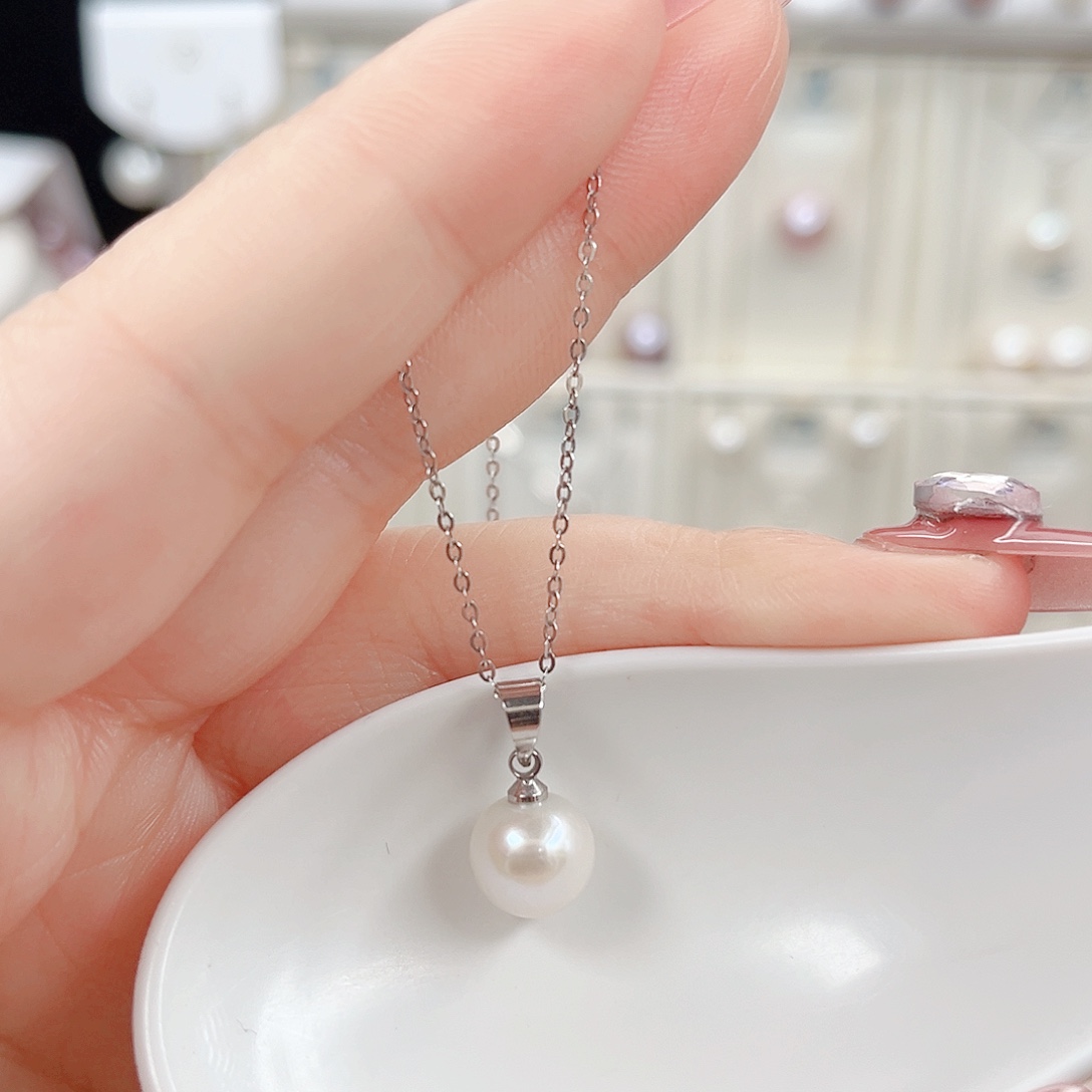 合金吊坠(赠链)淡水珍珠