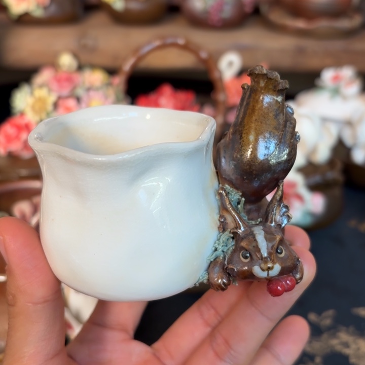 千玺造物松鼠茶杯02