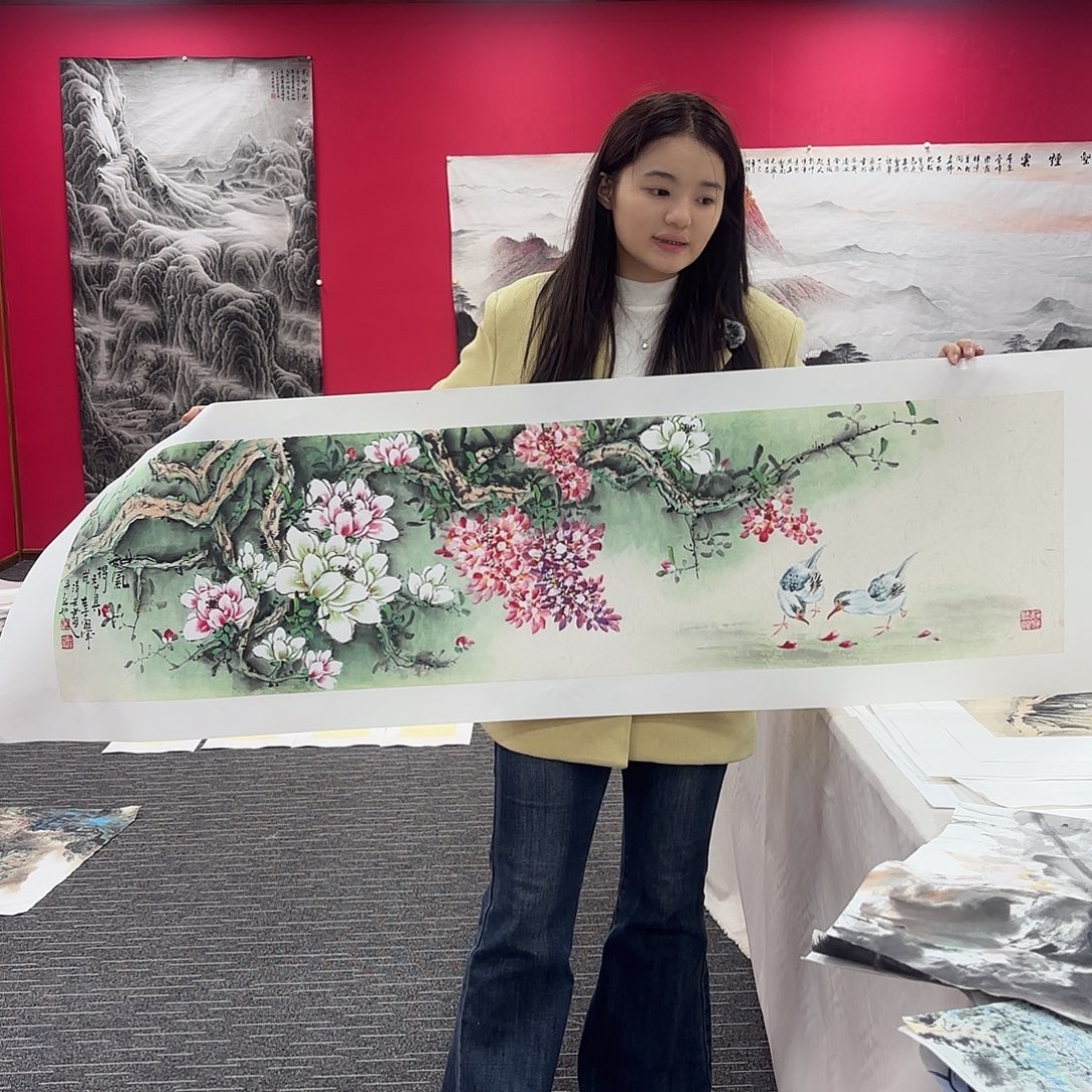 国画国画作品纯手绘