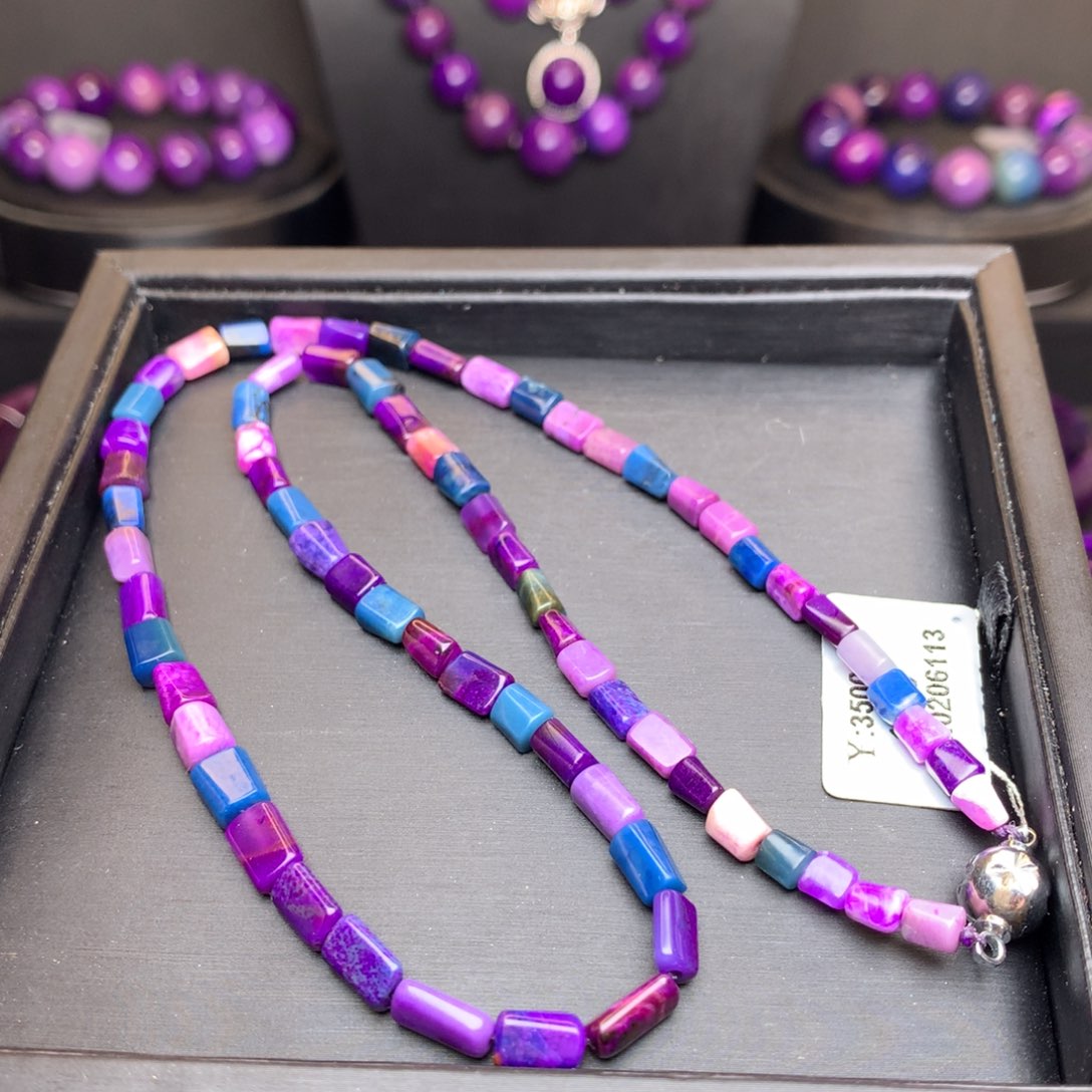 苏纪石（舒俱来）未镶嵌项链